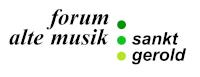 Forum alte Musik – St. Gerold