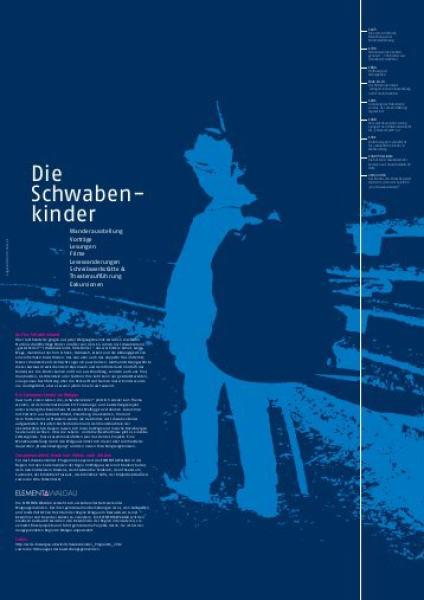 Plakat zur Wanderausstellung im Walgau "Die