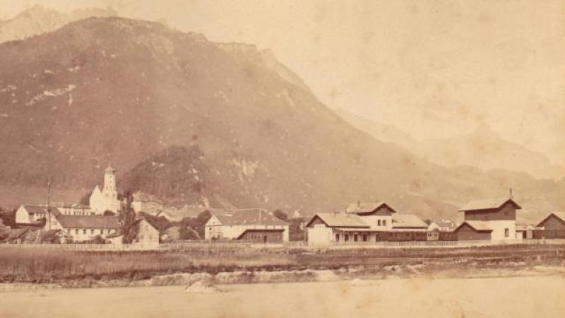  Bahnhof Bludenz - um ca. 1875 ©Sammlung Rupp 