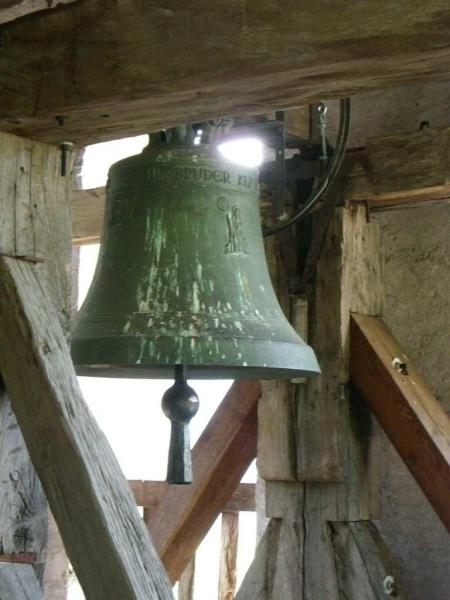 Die Glocke von St. Martin (Foto: aus Keltenplätze und Sagen im Umkreis von 25 km von A-6713 Ludesch Juli/August 2011 von Elisabeth Schabus)