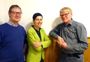 Vorstand: Thomas Welte, Monika Kühne, Helmut Schlatter, Foto: KGW