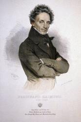 Ferdinand Raimund, Lithographie von Joseph Kriehuber 1835